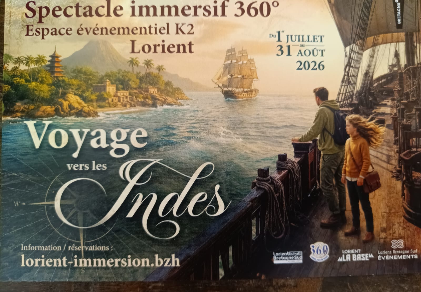 Voyage vers les Indes Coromandel Antiquités